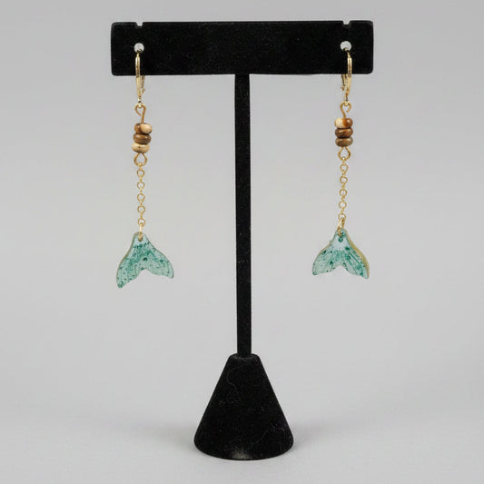 Mermaid on Land Drop Earrings