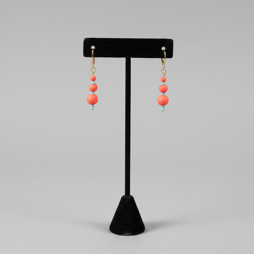 Sandy Point Sunset Drop Earrings