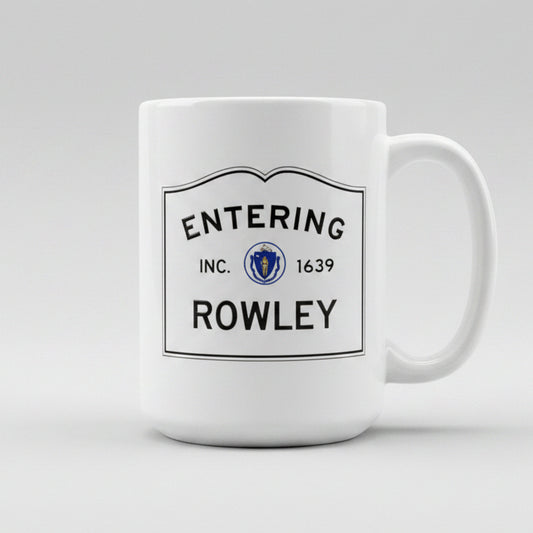 Entering Rowley Mug