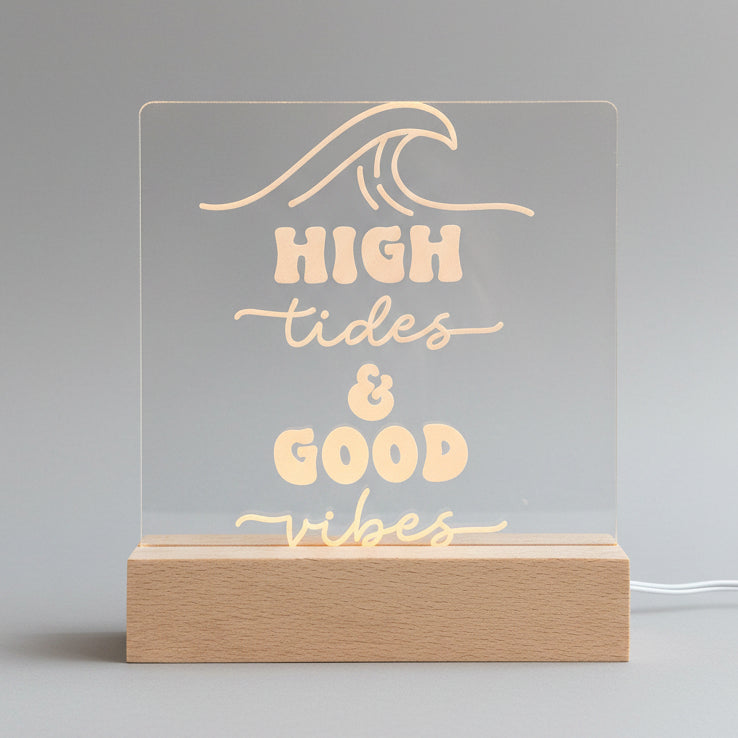 High Tides & Good Vibes Nightlight