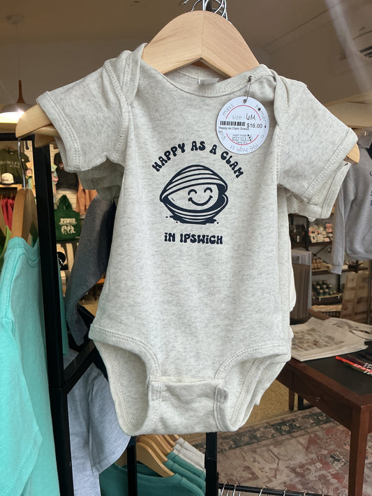 Happy as a Clam Onesie