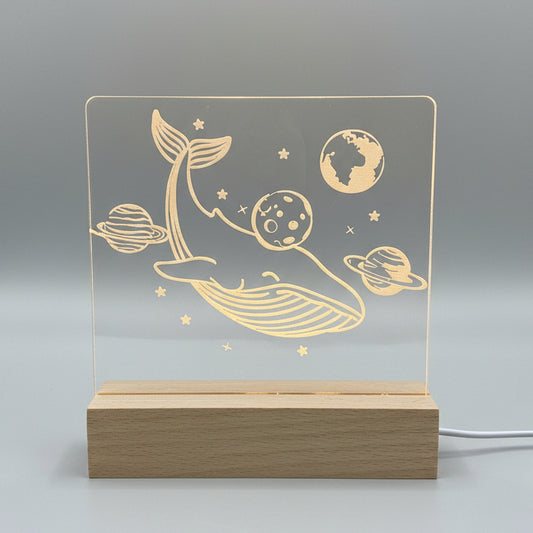 Whale Sea Odyssey Nightlight