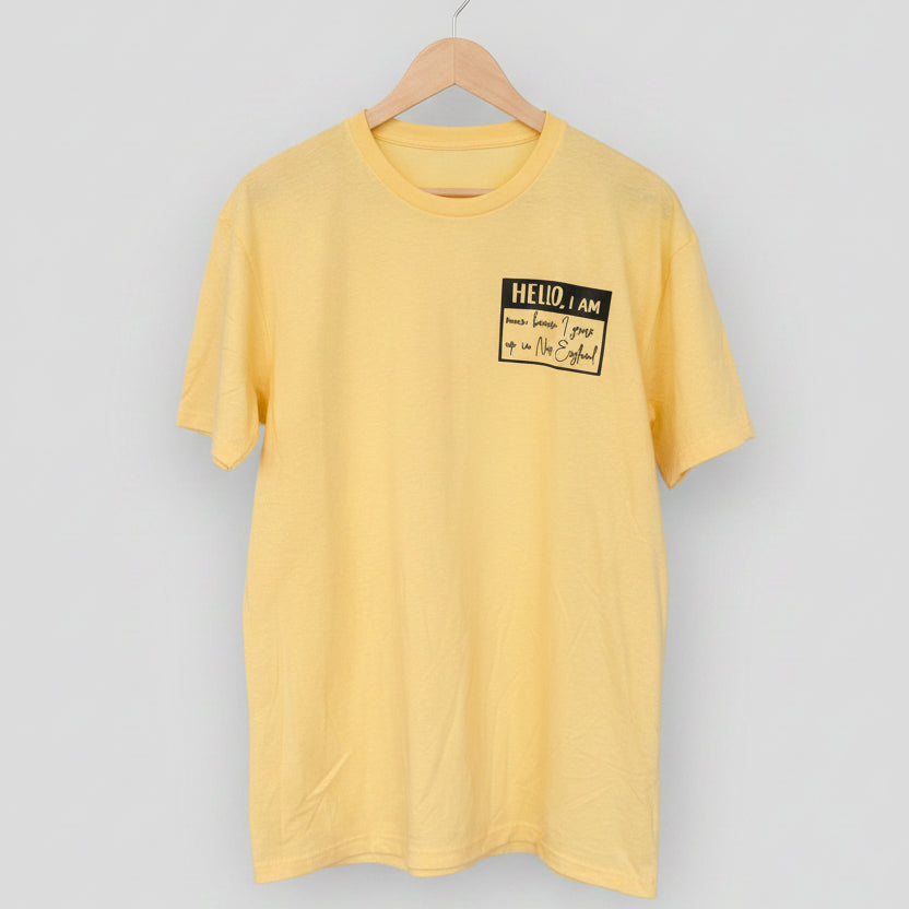 Homegrown x Noah Kahan : Name Tag Tee