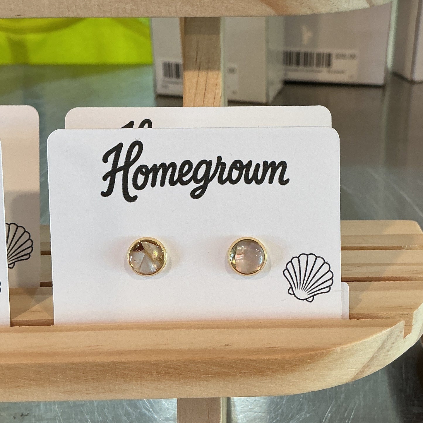 Chipped Shell Studs